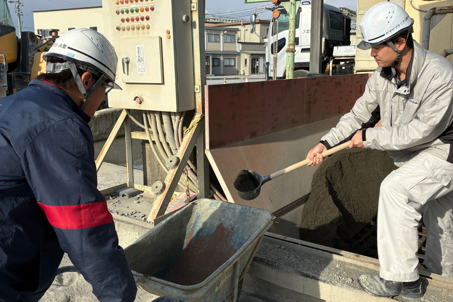 写真：得意先訪問