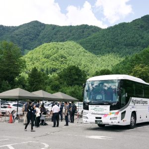 【長野県初】リニューアブルディーゼルを燃料としたバスの実証実験を行いました